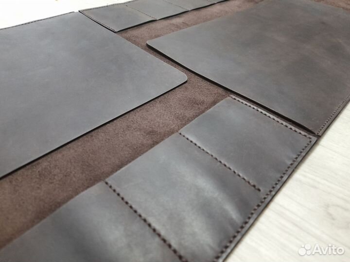 Чехол-скрутка для ножей из кожи