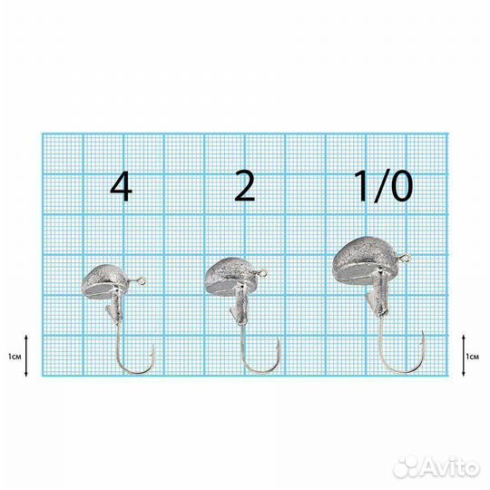 Джиг Опрокинутый Eagle Сlaw 12 гр кр. - 1/0