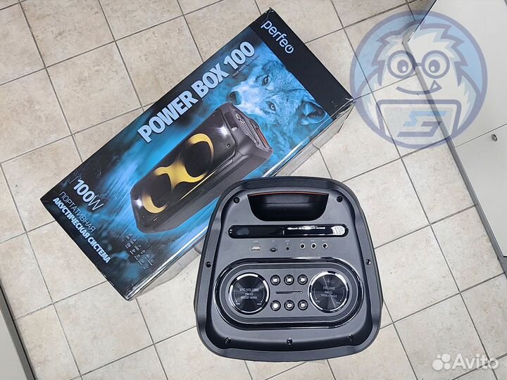 Портативная колонка Perfeo Power Box 100 Infinity