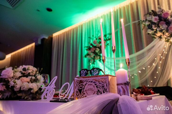 Декорации на свадьбу