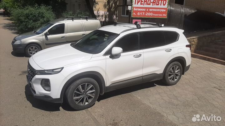 Багажник на крышу Hyundai Santa Fe, Turtle