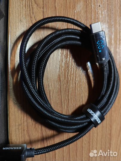Кабель зарядки с дисплеем type C