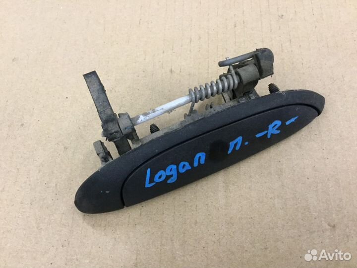 Ручка двери наружная Рено Логан 2005-2014г