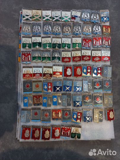 Значки СССР, Гербы