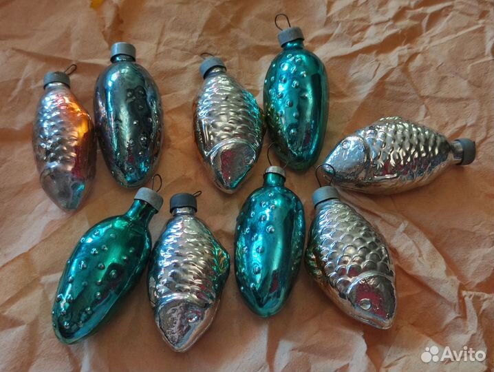 Елочная игрушка СССР набор для алкогольной елки