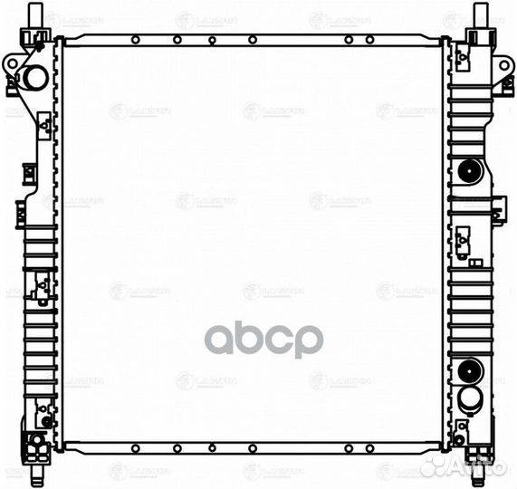 Радиатор охл. для а/м SsangYong Actyon Sport (1