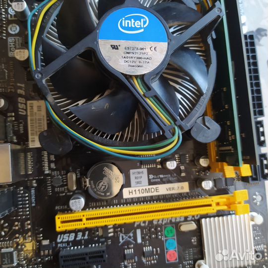 Материнская плата с процессором lga 1151