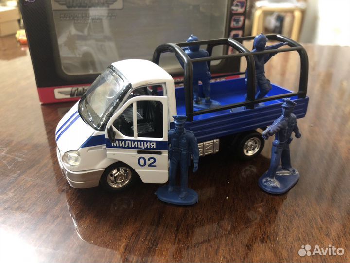 Игрушка Газель 02 «Милиция» технопарк