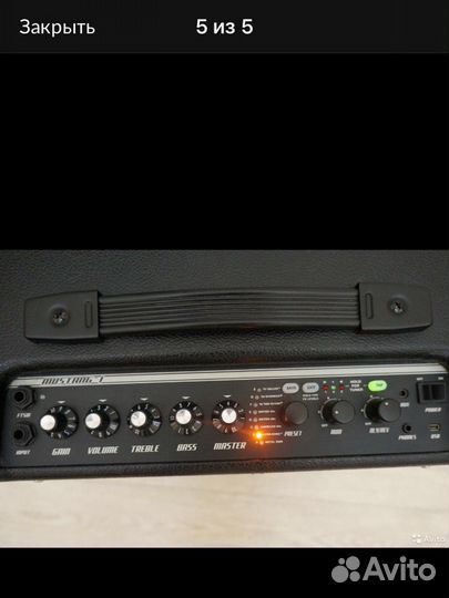 Усилитель для электрогитары Fender Mustang 1