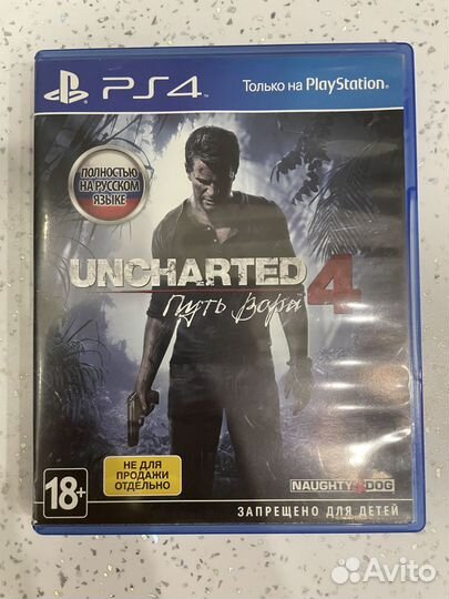 Uncharted 4 путь вора ps4