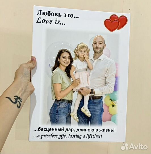 Фотопортрет на холсте