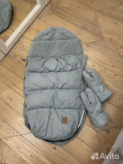 Конверт зимний Leokid Snug и варежки