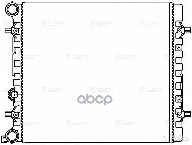 Радиатор VAG G4/bora/octavia 1.4/1.6 99-05 LRc