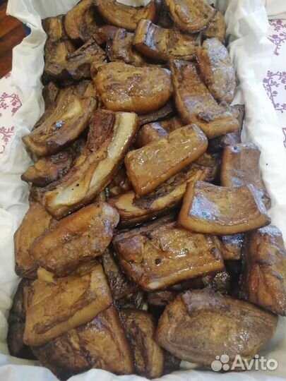 Сало домашнее копченое