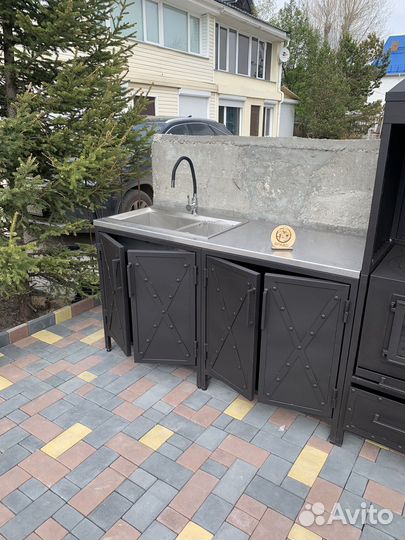 Мангальный комплекс из металла