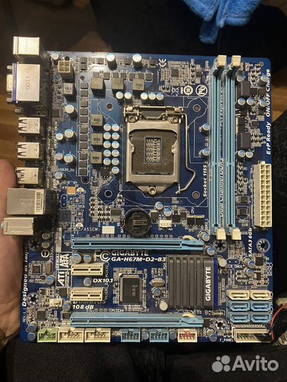 Материнская плата 1155