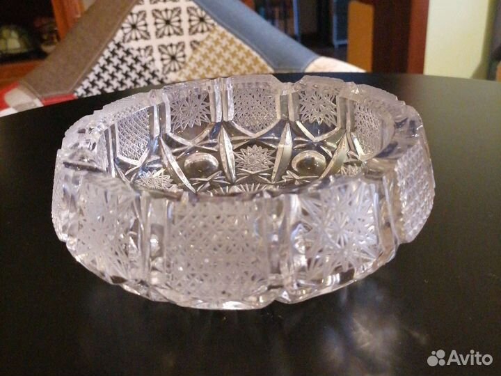 Пепельница хрустальная СССР