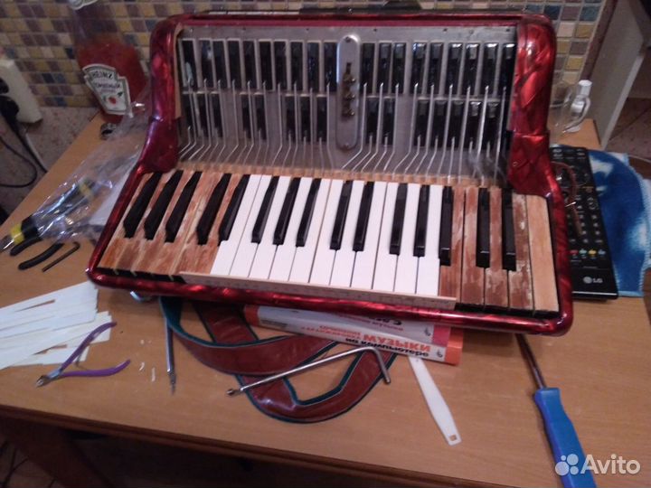 Ремонт баянов, аккордеонов, гармони