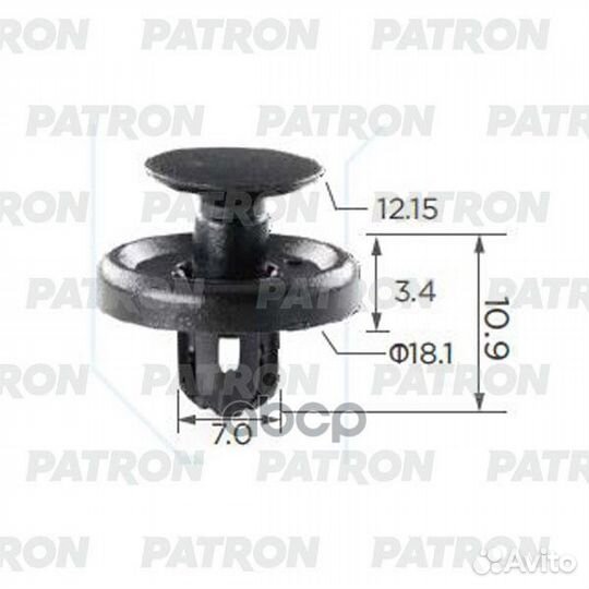 Клипса пластмассовая Lexus, Subaru, Toyota прим