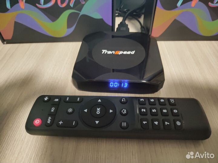 Смарт тв приставка Tanix W2 4/32 + голосовой пульт