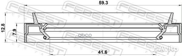 Сальник привода mitsubishi ASX/outlander/qashqa