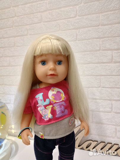 Кукла zapf creation сестричка Baby born 43 см