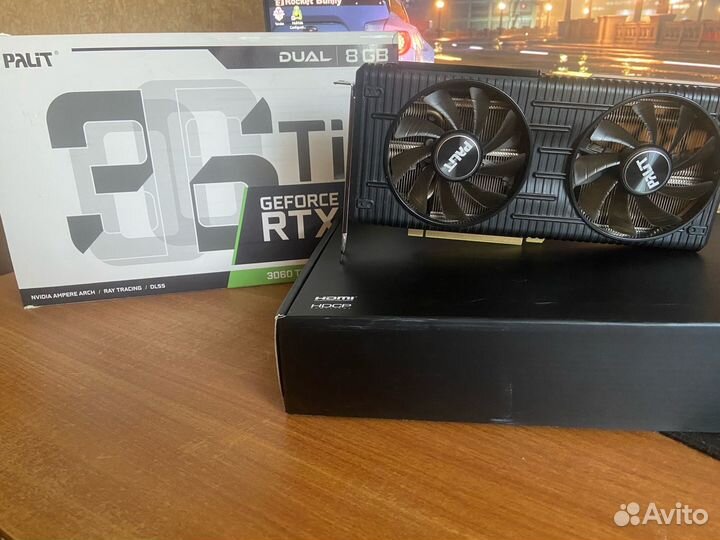 Видеокарта Palit GeForce RTX 3060 Ti