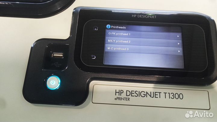 Плоттер HP DesignJet T1300 + катриджи