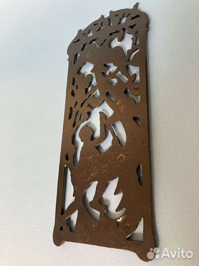 Каслинское литьё. Настенное панно Жар Птица