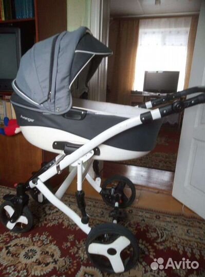 Коляска camarelo 3 в 1