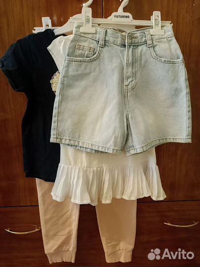 Вещи пакетом на девочку р. 134