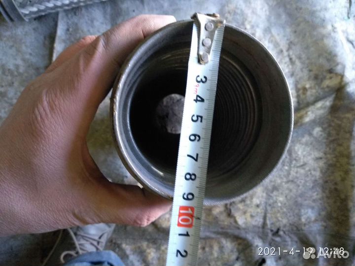 Гофра для глушителя