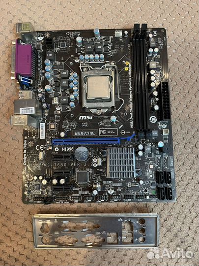 MSi H61M-P23+ i5 2500 3.3Ггц