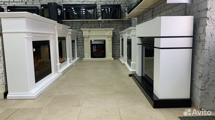 Камин электрический с порталом