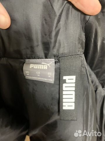 Пуховик мужской Puma оригинал