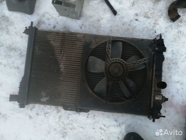 Вентилятор охлаждения на daewoo nexia, нексия