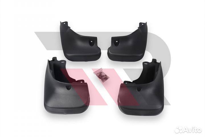 Брызговики Toyota Corolla 100 Седан 93-98г Черные