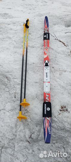 Лыжи детские 120 комплект