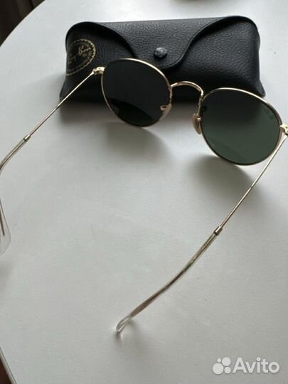 Очки ray ban round metal