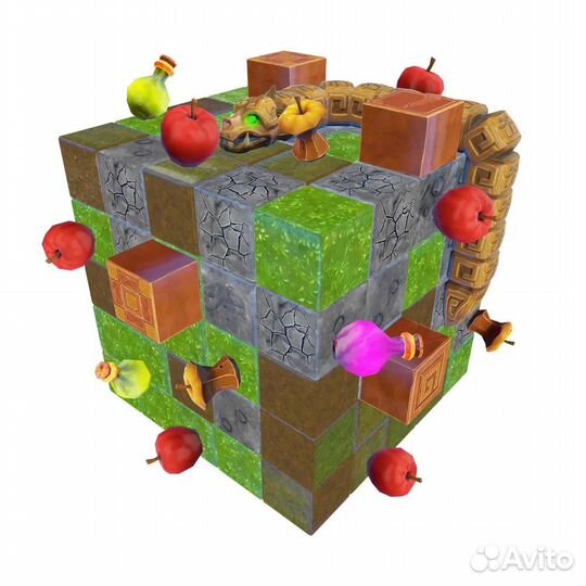 Qubi: кубик дополненной реальности с подставкой