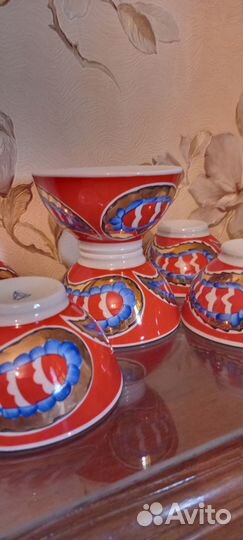 СССР Песочное чайный сервиз 