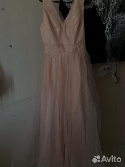 Пышное платье в пол