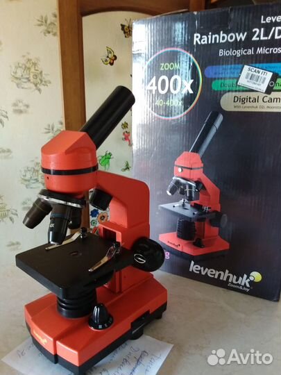 Микроскоп levenhuk rainbow 2L/D2L