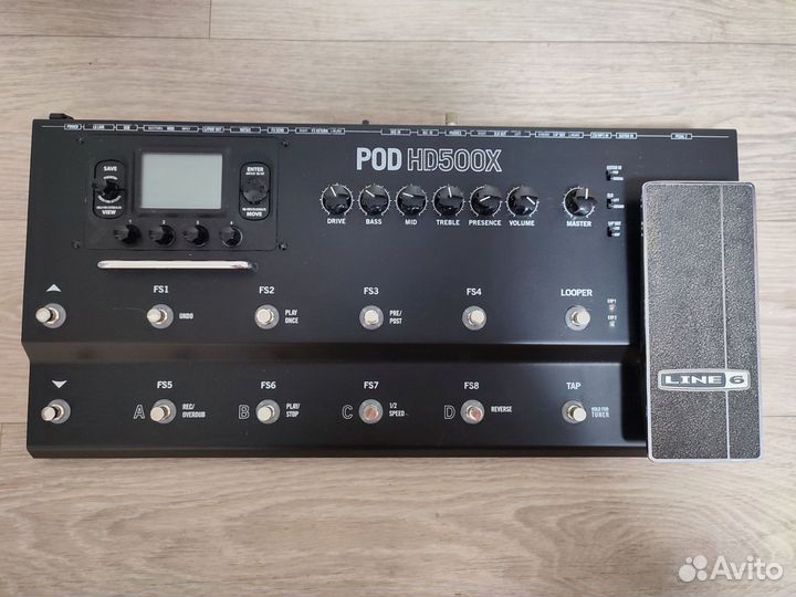Гитарный процессор line 6 pod hd 500х