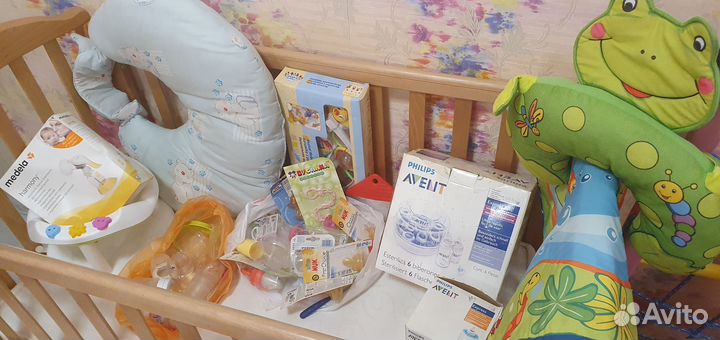 Все детские принадлежности для новорожденного