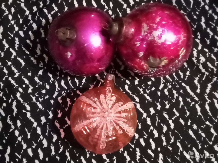 Елочные игрушки СССР