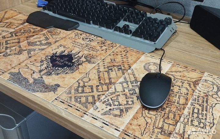 Коврик для мыши Гарри Поттер карта Мародеров