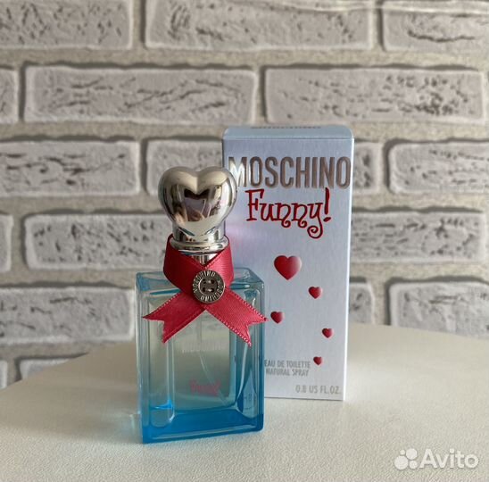 Moschino funny духи новые оригинал