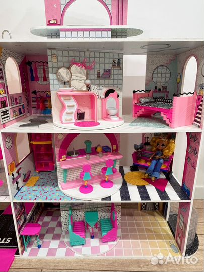 Домик для кукол lol большой