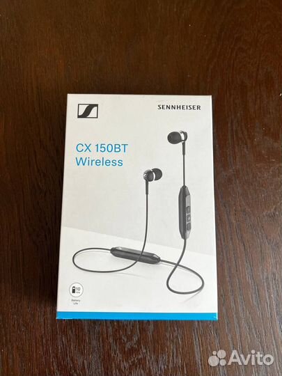 Беспроводные наушники sennheiser cx150bt